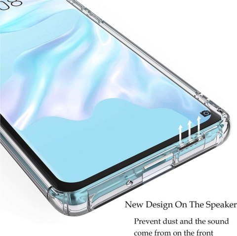 CASE ETUI HUAWEI P30 PRO PRZEZROCZYSTE SOLIDNE PLECKI WYTRZYMAŁE VOG-L09