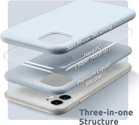 ETUI APPLE IPHONE 11 PRO MAX SILIKONOWE NIEBIESKIE Z WYŚCIÓŁKĄ Z MIKROFIBRY ETUI APPLE IPHONE 11 PRO MAX SILIKONOWE NIEBIESKIE Z WYŚCIÓŁKĄ Z MIKROFIBRY