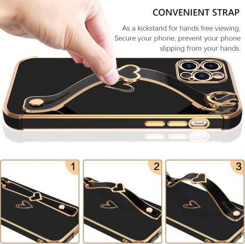 ETUI APPLE IPHONE 12 PRO MAX CASE SILIKONOWE CZARNE PLECKI PODSTAWKA +SMYCZ ETUI APPLE IPHONE 12 PRO MAX CASE SILIKONOWE CZARNE PLECKI PODSTAWKA +SMYCZ