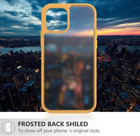 ETUI DO APPLE IPHONE 12 PRO MAX SILIKONOWE BRĄZOWE PÓŁPRZEZROCZYSTE PLECKI ETUI DO APPLE IPHONE 12 PRO MAX SILIKONOWE BRĄZOWE PÓŁPRZEZROCZYSTE PLECKI