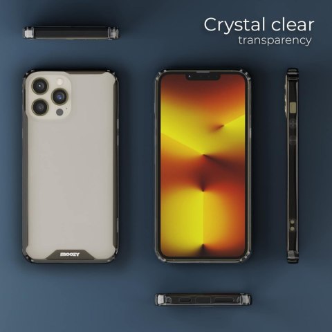 ETUI DO APPLE IPHONE 13 PRO CASE BEZBARWNE SILIKONOWE PLECKI CZARNA RAMKA ETUI DO APPLE IPHONE 13 PRO CASE BEZBARWNE SILIKONOWE PLECKI CZARNA RAMKA