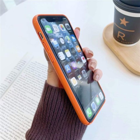 ETUI POKROWIEC APPLE IPHONE 11 PRO SOLIDNE WYTRZYMAŁE POMARAŃCZOWE PLECKI ETUI POKROWIEC APPLE IPHONE 11 PRO SOLIDNE WYTRZYMAŁE POMARAŃCZOWE PLECKI