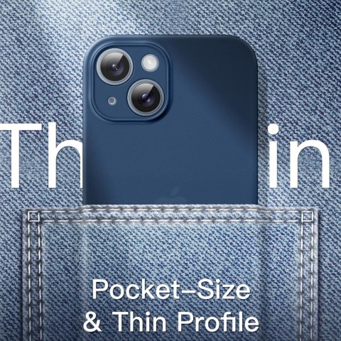 ETUI POKROWIEC DO APPLE IPHONE 14 SOLIDNE WYTRZYMAŁE NIEBIESKIE PLECKI CASE ETUI POKROWIEC DO APPLE IPHONE 14 SOLIDNE WYTRZYMAŁE NIEBIESKIE PLECKI CASE
