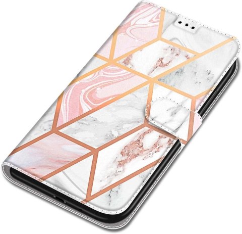 ETUI Z KLAPKĄ XIAOMI REDMI NOTE 11T/POCO M4 PRO 5G RÓŻOWY BIAŁY MARMUR ETUI Z KLAPKĄ XIAOMI REDMI NOTE 11T/POCO M4 PRO 5G RÓŻOWY BIAŁY MARMUR