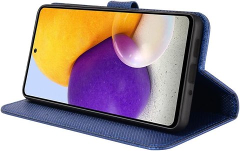 ETUI Z KLAPKĄ NOKIA G60 5G 6.58" CASE NIEBIESKI PIKOWANY Z EKOSKÓRY ETUI Z KLAPKĄ NOKIA G60 5G 6.58" CASE NIEBIESKI PIKOWANY Z EKOSKÓRY