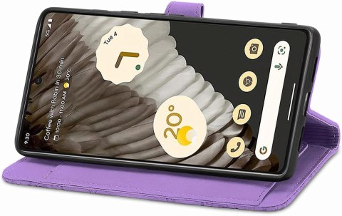ZAMYKANE ETUI Z KLAPKĄ GOOGLE PIXEL 7 PRO FIOLETOWY CASE ZAMEK GE2AE GP4BC ZAMYKANE ETUI Z KLAPKĄ GOOGLE PIXEL 7 PRO FIOLETOWY CASE ZAMEK GE2AE GP4BC