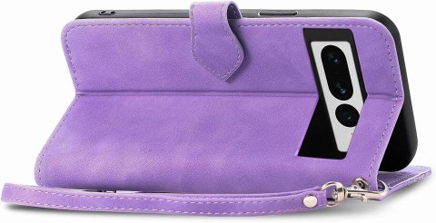 ZAMYKANE ETUI Z KLAPKĄ GOOGLE PIXEL 7 PRO FIOLETOWY CASE ZAMEK GE2AE GP4BC ZAMYKANE ETUI Z KLAPKĄ GOOGLE PIXEL 7 PRO FIOLETOWY CASE ZAMEK GE2AE GP4BC