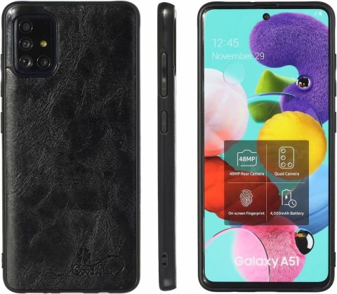 1X SZKŁO + ETUI POKROWIEC DO SAMSUNG GALAXY A51 5G CZARNE PLECKI MOCNY CASE 1X SZKŁO + ETUI POKROWIEC DO SAMSUNG GALAXY A51 5G CZARNE PLECKI MOCNY CASE