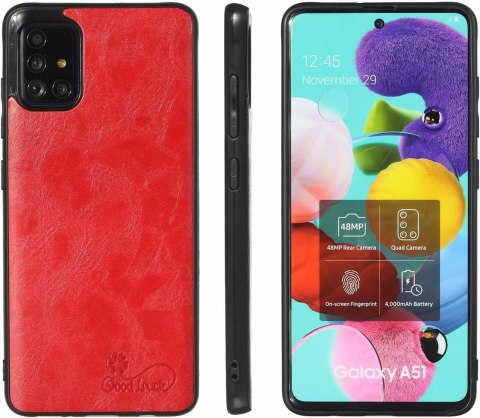 1X SZKŁO + ETUI POKROWIEC DO SAMSUNG GALAXY A51 5G CZERWONE PLECKI CASE 1X SZKŁO + ETUI POKROWIEC DO SAMSUNG GALAXY A51 5G CZERWONE PLECKI CASE