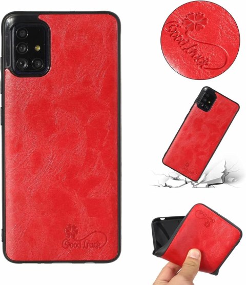 1X SZKŁO + ETUI POKROWIEC DO SAMSUNG GALAXY A51 5G CZERWONE PLECKI CASE 1X SZKŁO + ETUI POKROWIEC DO SAMSUNG GALAXY A51 5G CZERWONE PLECKI CASE