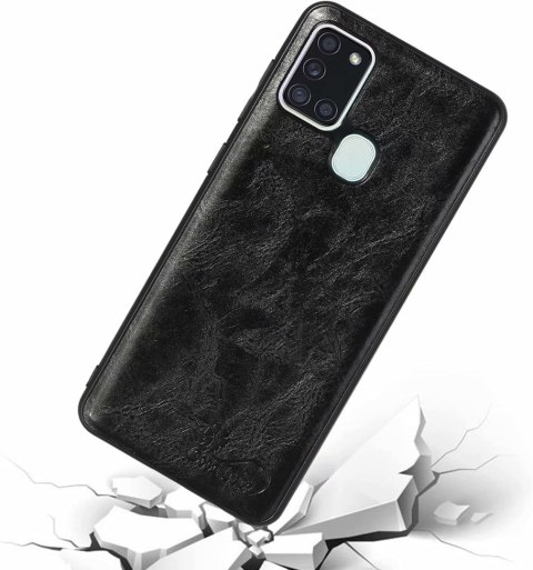 1x SZKŁO HARTOWANE ETUI SAMSUNG GALAXY A21S SKÓRZANA CZARNA OBUDOWA 1x SZKŁO HARTOWANE ETUI SAMSUNG GALAXY A21S SKÓRZANA CZARNA OBUDOWA