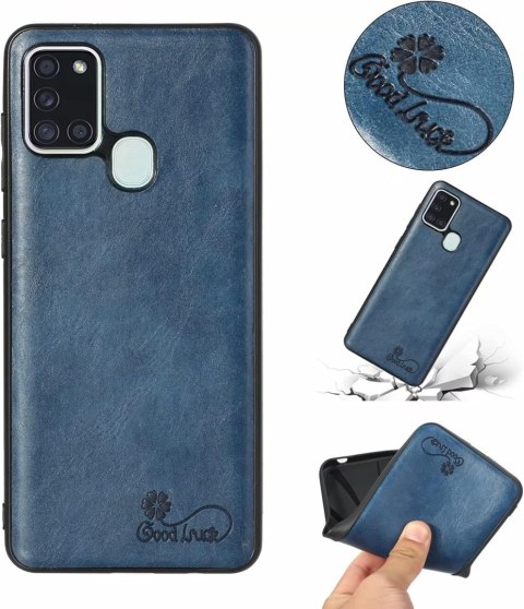 1x SZKŁO HARTOWANE ETUI SAMSUNG GALAXY A21S SKÓRZANA GRANATOWA OBUDOWA 1x SZKŁO HARTOWANE ETUI SAMSUNG GALAXY A21S SKÓRZANA GRANATOWA OBUDOWA