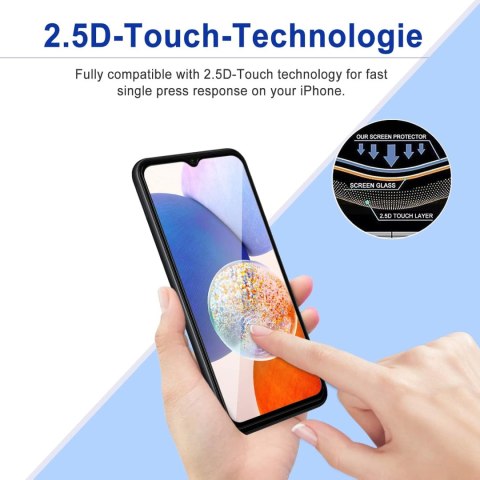 2x SZKŁO HARTOWANE SAMSUNG GALAXY A14 4G/5G 6.6" CZARNA RAMKA SM-A145F 2x SZKŁO HARTOWANE SAMSUNG GALAXY A14 4G/5G 6.6" CZARNA RAMKA SM-A145F
