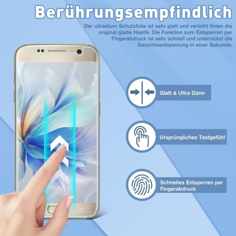2x SZKŁO HARTOWANE SAMSUNG GALAXY S7 5.1" WYSOKA OCHRONA PRZED UDERZENIAMI
