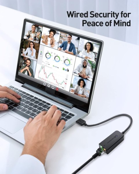 ADAPTER USB 2.0 NA ETHERNET RJ45 10/100Mb/s IPv4 IPv6 KARTA SIECIOWA ADAPTER USB 2.0 NA ETHERNET RJ45 10/100Mb/s IPv4 IPv6 KARTA SIECIOWA