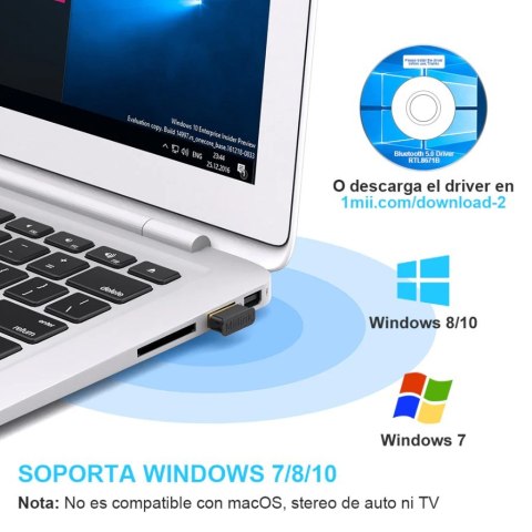 ADAPTER USB BLUETOOTH BT502 1MII CZARNO-ZŁOTY +EDR WINDOWS ADAPTER USB BLUETOOTH BT502 1MII CZARNO-ZŁOTY +EDR WINDOWS