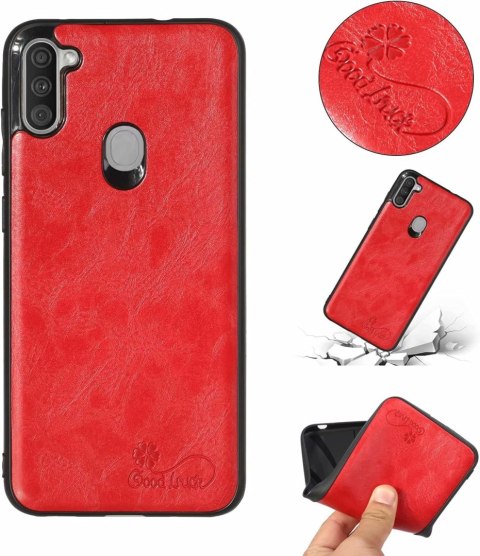 CZERWONE ETUI SAMSUNG GALAXY A11 SILIKONOWE +1X SZKŁO HARTOWANE NA EKRAN CZERWONE ETUI SAMSUNG GALAXY A11 SILIKONOWE +1X SZKŁO HARTOWANE NA EKRAN