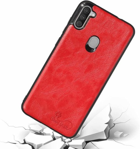 CZERWONE ETUI SAMSUNG GALAXY A11 SILIKONOWE +1X SZKŁO HARTOWANE NA EKRAN CZERWONE ETUI SAMSUNG GALAXY A11 SILIKONOWE +1X SZKŁO HARTOWANE NA EKRAN