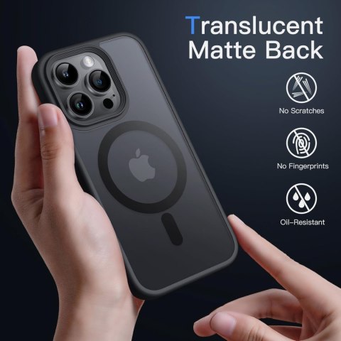 ETUI APPLE IPHONE 14 PRO MAX SOLIDNE PLECKI MATOWY CZARNY CASE MAGSAFE ETUI APPLE IPHONE 14 PRO MAX SOLIDNE PLECKI MATOWY CZARNY CASE MAGSAFE