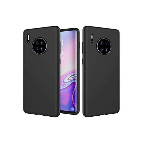 ETUI DO HUAWEI MATE 30 CZARNE SILIKONOWE PLECKI + SZKŁO HARTOWANE ETUI DO HUAWEI MATE 30 CZARNE SILIKONOWE PLECKI + SZKŁO HARTOWANE