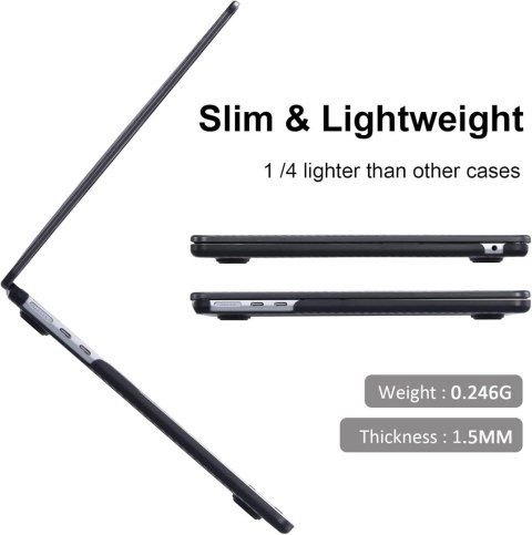 ETUI MACBOOK AIR 13.6' M2 A2681 2022 ADAPTER USB TYPU C OCHRONA KLAWIATURY ETUI MACBOOK AIR 13.6' M2 A2681 2022 ADAPTER USB TYPU C OCHRONA KLAWIATURY