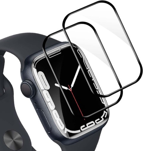 ETUI OCHRONNE NA ZEGAREK APPLE WATCH SERIES 7/8/9 41mm CZARNE RAMKI 2 SZTUK ETUI OCHRONNE NA ZEGAREK APPLE WATCH SERIES 7/8/9 41mm CZARNE RAMKI 2 SZTUK