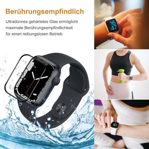 ETUI OCHRONNE NA ZEGAREK APPLE WATCH SERIES 7/8/9 41mm CZARNE RAMKI 2 SZTUK ETUI OCHRONNE NA ZEGAREK APPLE WATCH SERIES 7/8/9 41mm CZARNE RAMKI 2 SZTUK
