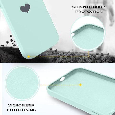 ETUI POKROWIEC DO APPLE IPHONE 12/12 PRO CASE ZIELONE SILIKONOWE PLECKI ETUI POKROWIEC DO APPLE IPHONE 12/12 PRO CASE ZIELONE SILIKONOWE PLECKI