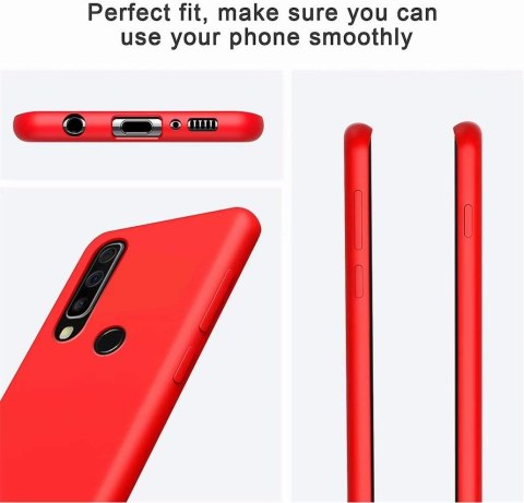 ETUI POKROWIEC DO HONOR 10 LITE SILIKONOWE CZERWONE SOLIDNE PLECKI ETUI POKROWIEC DO HONOR 10 LITE SILIKONOWE CZERWONE SOLIDNE PLECKI