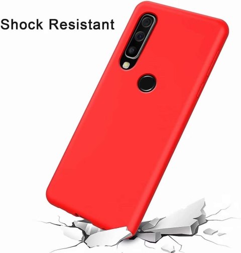 ETUI POKROWIEC DO HONOR 10 LITE SILIKONOWE CZERWONE SOLIDNE PLECKI ETUI POKROWIEC DO HONOR 10 LITE SILIKONOWE CZERWONE SOLIDNE PLECKI