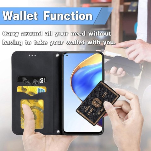 ETUI POKROWIEC DO REDMI NOTE 11S ZAMYKANE Z KLAPKĄ CZARNE WYTRZYMAŁE ETUI POKROWIEC DO REDMI NOTE 11S ZAMYKANE Z KLAPKĄ CZARNE WYTRZYMAŁE