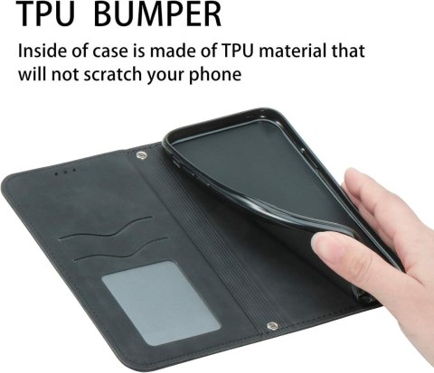 ETUI POKROWIEC DO REDMI NOTE 11S ZAMYKANE Z KLAPKĄ CZARNE WYTRZYMAŁE ETUI POKROWIEC DO REDMI NOTE 11S ZAMYKANE Z KLAPKĄ CZARNE WYTRZYMAŁE