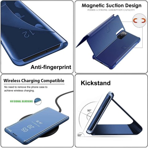 ETUI POKROWIEC DO SAMSUNG GALAXY S23 NIEBIESKI CASE ZAMYKANY Z KLAPKĄ ETUI POKROWIEC DO SAMSUNG GALAXY S23 NIEBIESKI CASE ZAMYKANY Z KLAPKĄ