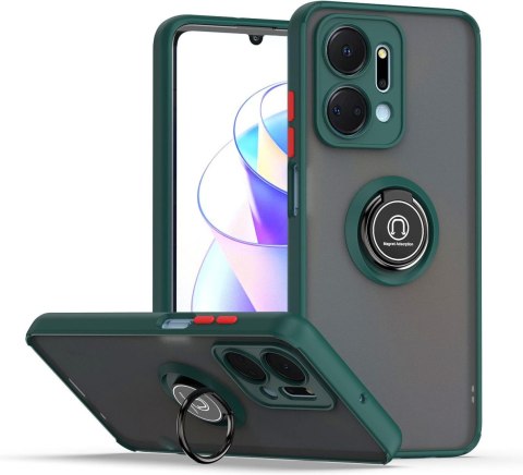 ETUI POKROWIEC HONOR X7A SOLIDNE ZIELONE PLECKI Z PIERŚCIENIEM WYTRZYMAŁE ETUI POKROWIEC HONOR X7A SOLIDNE ZIELONE PLECKI Z PIERŚCIENIEM WYTRZYMAŁE