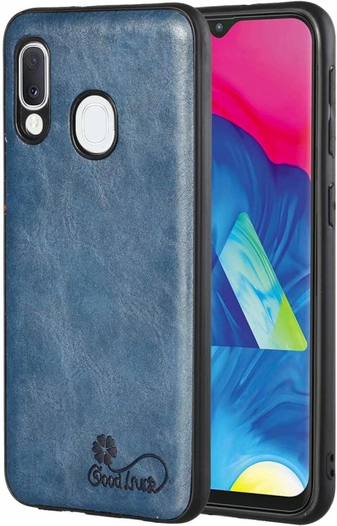 ETUI SAMSUNG GALAXY A20E SKÓRZANA GRANATOWA OBUDOWA MOCNA WYTRZYMAŁA ETUI SAMSUNG GALAXY A20E SKÓRZANA GRANATOWA OBUDOWA MOCNA WYTRZYMAŁA