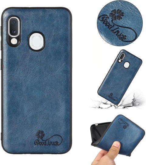 ETUI SAMSUNG GALAXY A20E SKÓRZANA GRANATOWA OBUDOWA MOCNA WYTRZYMAŁA ETUI SAMSUNG GALAXY A20E SKÓRZANA GRANATOWA OBUDOWA MOCNA WYTRZYMAŁA