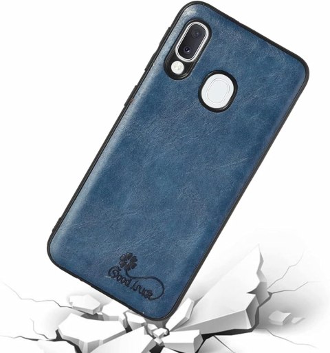 ETUI SAMSUNG GALAXY A20E SKÓRZANA GRANATOWA OBUDOWA MOCNA WYTRZYMAŁA ETUI SAMSUNG GALAXY A20E SKÓRZANA GRANATOWA OBUDOWA MOCNA WYTRZYMAŁA