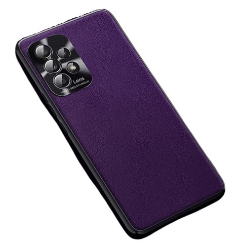 ETUI SAMSUNG GALAXY A52 5G CASE FIOLETOWY SILIKONOWY EKOSKÓRA SM-A526B ETUI SAMSUNG GALAXY A52 5G CASE FIOLETOWY SILIKONOWY EKOSKÓRA SM-A526B