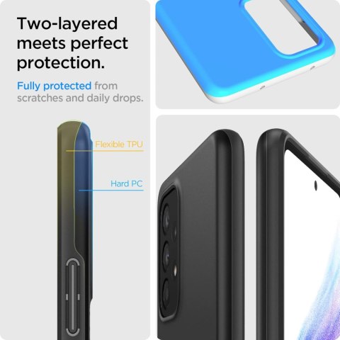 ETUI SAMSUNG GALAXY A53 5G CASE SILIKONOWY CZARNY MATOWY ULTRA CIENKI ETUI SAMSUNG GALAXY A53 5G CASE SILIKONOWY CZARNY MATOWY ULTRA CIENKI