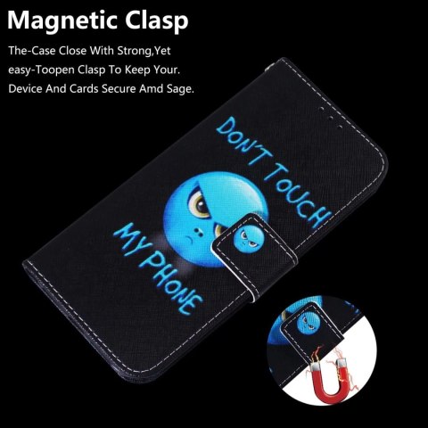 ETUI Z KLAPKĄ XIAOMI REDMI NOTE 8/NOTE 8 2021 CASE CZARNY Z EKOSKÓRY EMOJI ETUI Z KLAPKĄ XIAOMI REDMI NOTE 8/NOTE 8 2021 CASE CZARNY Z EKOSKÓRY EMOJI