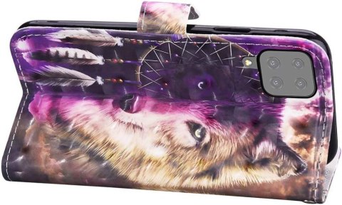 ETUI Z KLAPKĄ SAMSUNG GALAXY A42 5G FIOLETOWY WILK+SZKŁO HARTOWANE SM-A426B ETUI Z KLAPKĄ SAMSUNG GALAXY A42 5G FIOLETOWY WILK+SZKŁO HARTOWANE SM-A426B