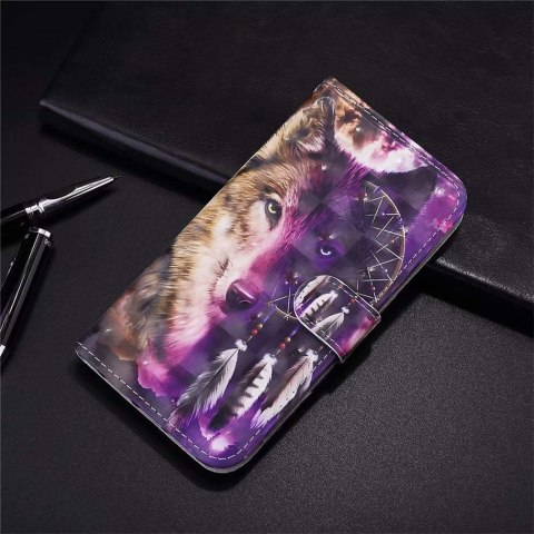 ETUI Z KLAPKĄ SAMSUNG GALAXY A42 5G FIOLETOWY WILK+SZKŁO HARTOWANE SM-A426B ETUI Z KLAPKĄ SAMSUNG GALAXY A42 5G FIOLETOWY WILK+SZKŁO HARTOWANE SM-A426B