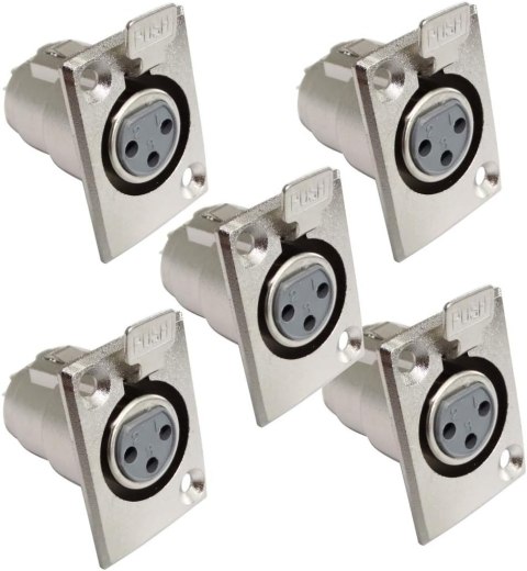 GNIAZDO XLR AUDIO PRZYŁĄCZE 3-BIEGUNOWE TABLICOWE C43671 GNIAZDO XLR AUDIO PRZYŁĄCZE 3-BIEGUNOWE TABLICOWE C43671