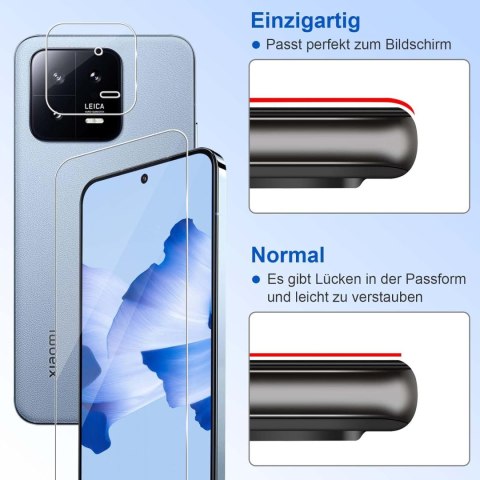 SZKŁO HARTOWANE DO XIAOMI 13 5G OCHRONA EKRANU 2 SZTUKI +OSŁONA APARATU SZKŁO HARTOWANE DO XIAOMI 13 5G OCHRONA EKRANU 2 SZTUKI +OSŁONA APARATU