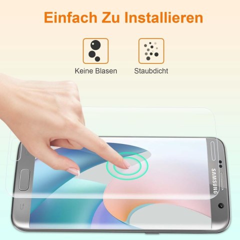 SZKŁO HARTOWANE DO SAMSUNG GALAXY S7 EDGE WYTRZYMAŁE SOLIDNE 2 SZTUKI SZKŁO HARTOWANE DO SAMSUNG GALAXY S7 EDGE WYTRZYMAŁE SOLIDNE 2 SZTUKI