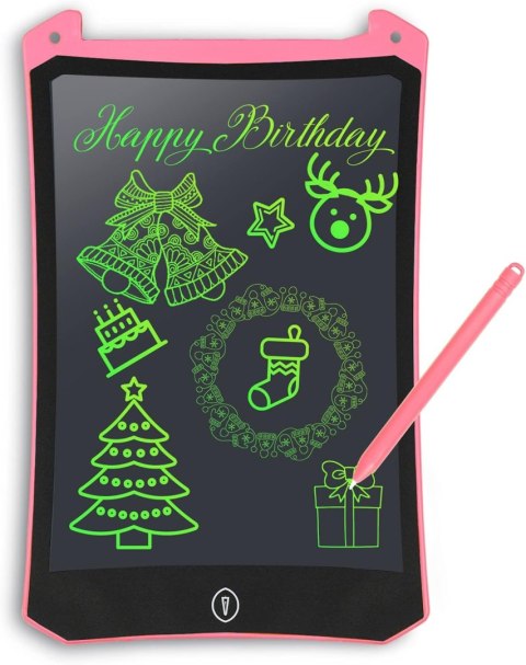 TABLET DO RYSOWANIA I PISANIA Z EKRANEM LCD RÓŻOWY 8,5" TABLET DO RYSOWANIA I PISANIA Z EKRANEM LCD RÓŻOWY 8,5"