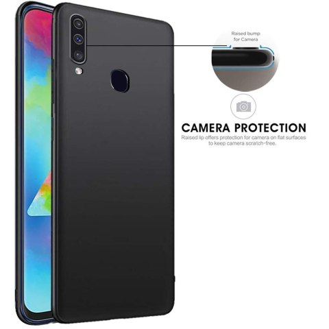 TWARDE ETUI DO SAMSUNG GALAXY A40 CZARNE PLECKI CASE TWARDE ETUI DO SAMSUNG GALAXY A40 CZARNE PLECKI CASE