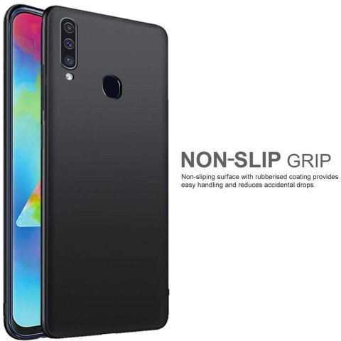 TWARDE ETUI DO SAMSUNG GALAXY A40 CZARNE PLECKI CASE TWARDE ETUI DO SAMSUNG GALAXY A40 CZARNE PLECKI CASE