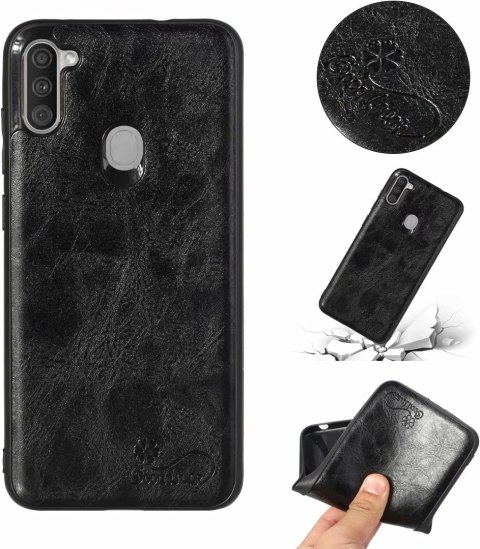 ZESTAW ETUI SAMSUNG GALAXY A21 EKOSKÓRA CZARNY +SZKŁO HARTOWANE SM-A215U ZESTAW ETUI SAMSUNG GALAXY A21 EKOSKÓRA CZARNY +SZKŁO HARTOWANE SM-A215U