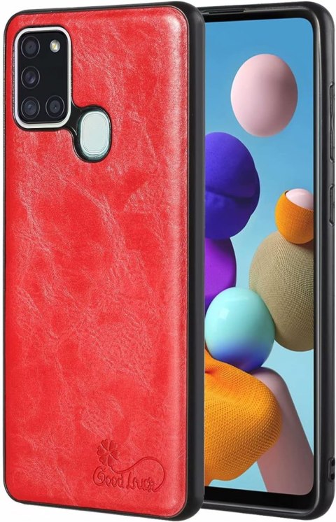 ZESTAW ETUI SAMSUNG GALAXY A21S CZERWONE EKOSKÓRA +SZKŁO HARTOWANE SM-A217F ZESTAW ETUI SAMSUNG GALAXY A21S CZERWONE EKOSKÓRA +SZKŁO HARTOWANE SM-A217F